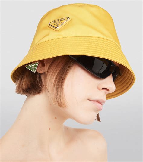 prada bucket hat 2019|Prada bucket hat nylon.